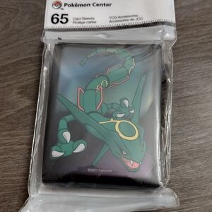 Pokemon Center Rayquaza Card Sleeves